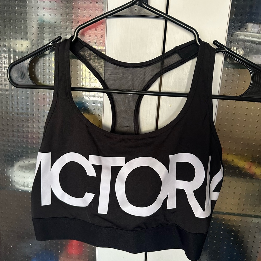 Victoria's Secret Black and White Crop Top